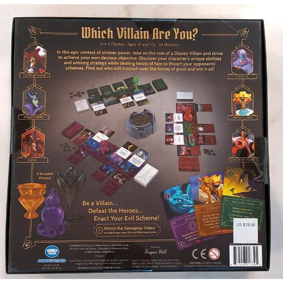 Disney Villainous Board Game - Picture 2 of 6